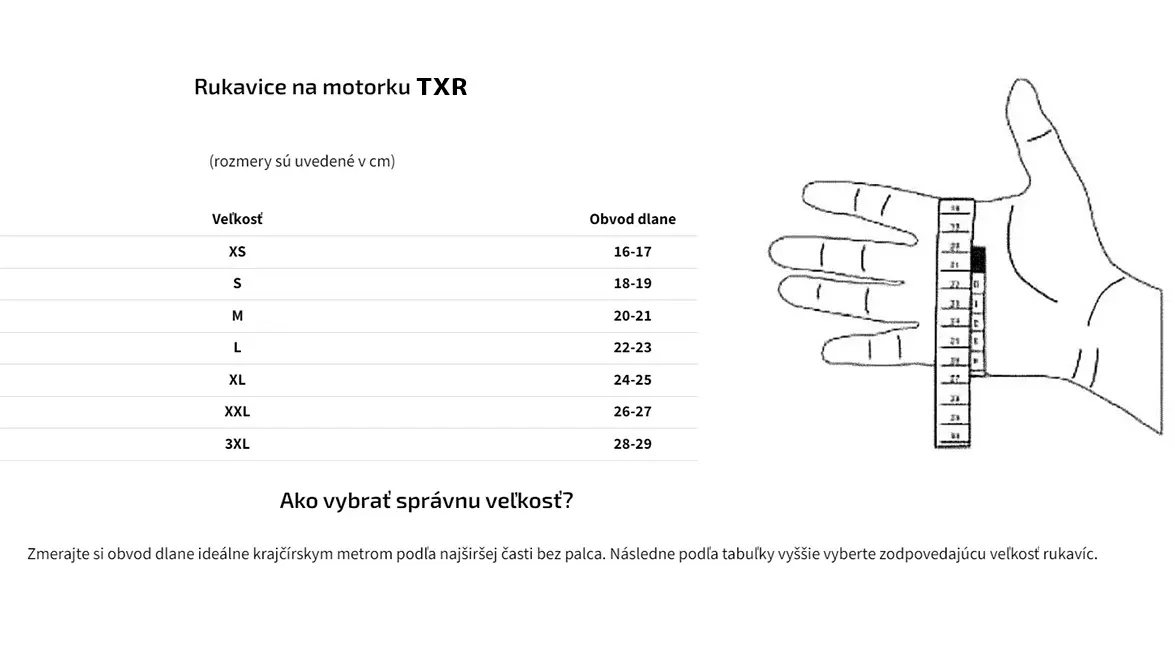 TXR Rukavice na motorku Lite černo-fluo žluté M